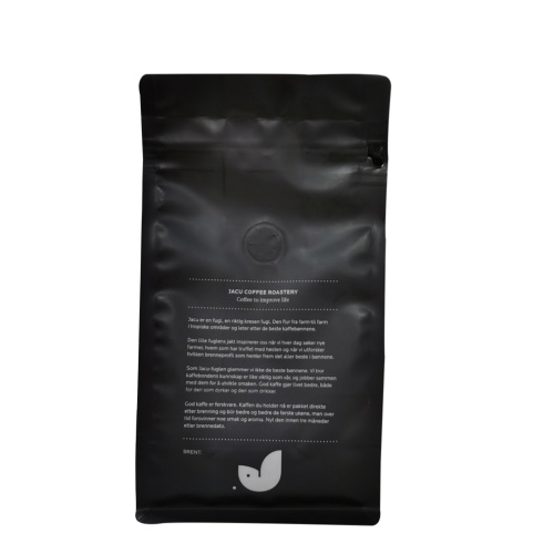 Recyclable Eco Zipper Coffee Bag with Degassing Valve