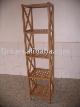 bamboo display rack,display stand