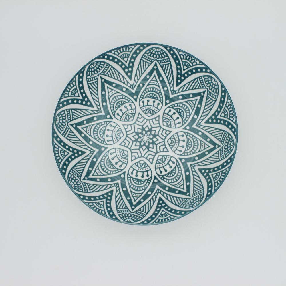 European Style Kaleidoscope Pad Printing Tableware 10