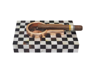 Eco Friendly Mother of Pearl Cigar Ashtray