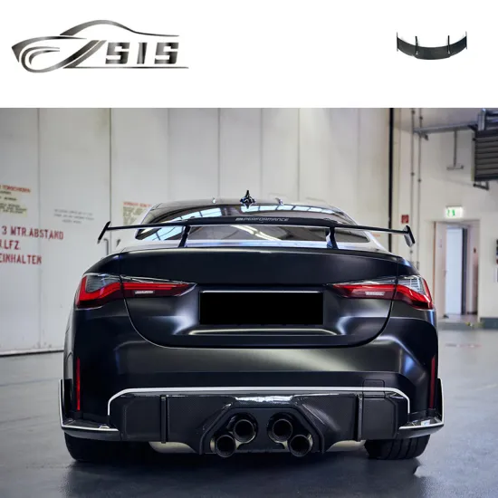 Trunk Spoilers for BMW 3 Series, 4 Series, M3, M4 G80 G82 2020-2024 (Dry Carbon Fiber)