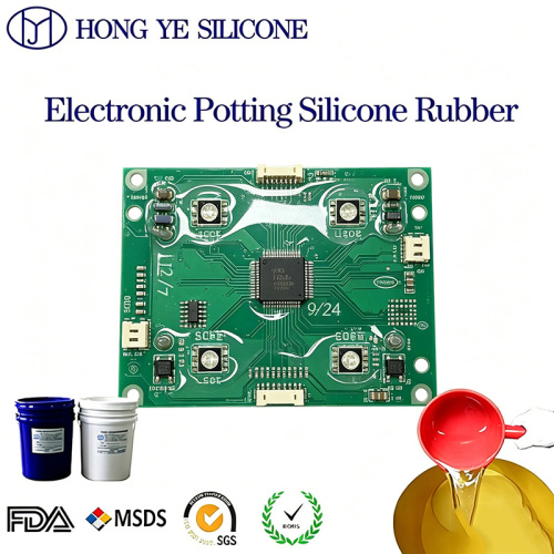 RTV-2 Liquid Silicone for Sealing and Potting