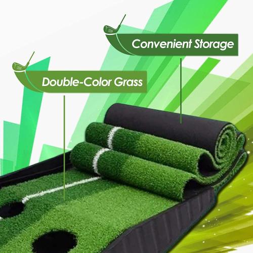 Automatic Ball Return Mini Golfing Green Business Set