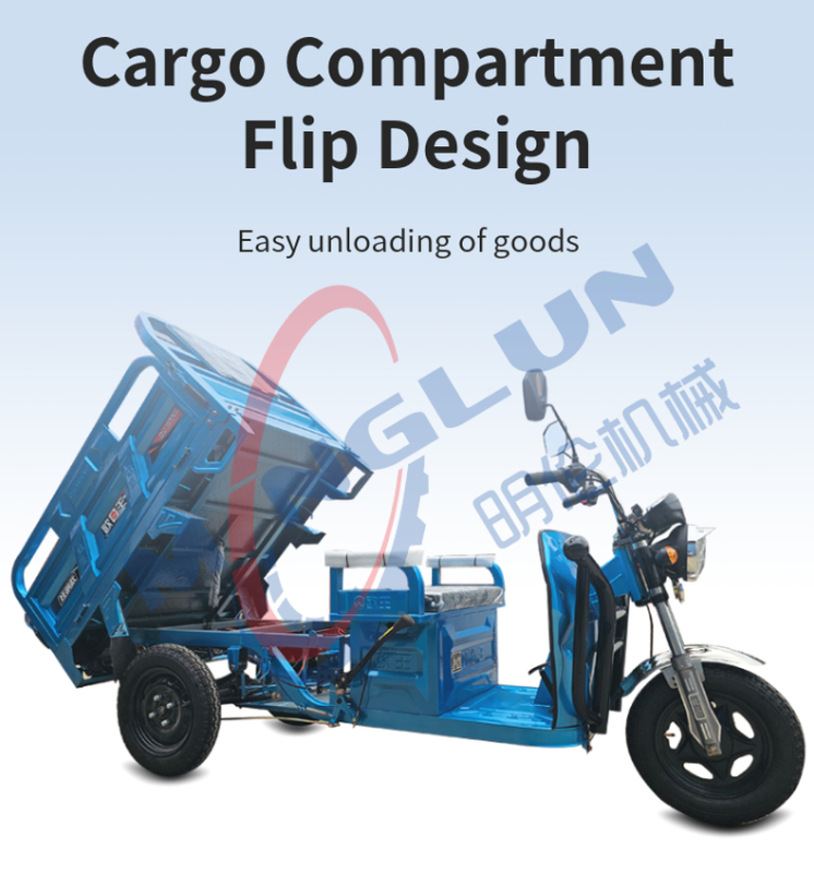 Electric Mini Dump Truck: Battery Operated Cargo Carrier for Farm Transport