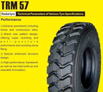 12.00R20 radial tire for howo trucks