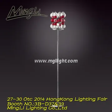 island lamps E27 glass floor lamp fixtures