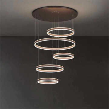 Big Brown Hanging Chandelier