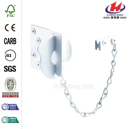 White Texas Security Bolt