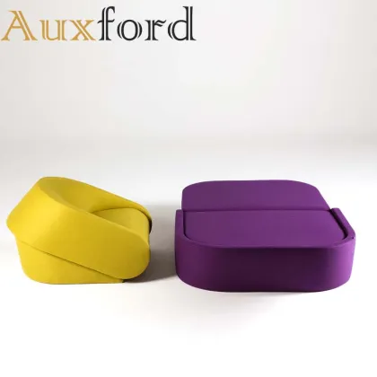 European style fabric folding sofa multifunction sofa bed