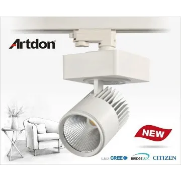 High Quality 25W COB LED track Light for work