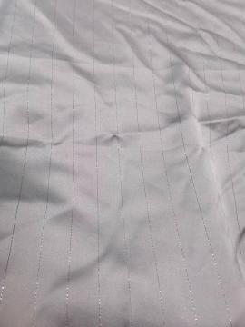 Polyester satin with metalic artificial acetate fabric