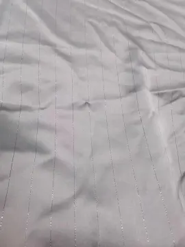 Polyester satin with metalic artificial acetate fabric