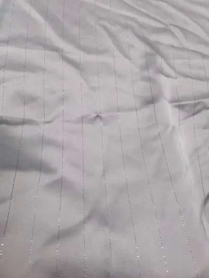 Polyester satin with metalic artificial acetate fabric