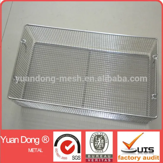 304/316 Stainless Steel Wire Mesh Baskets