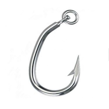 High Carbon Steel Tuna Circle Fishing Lure with Hook - Wholesale Saltwater Fishing Gear