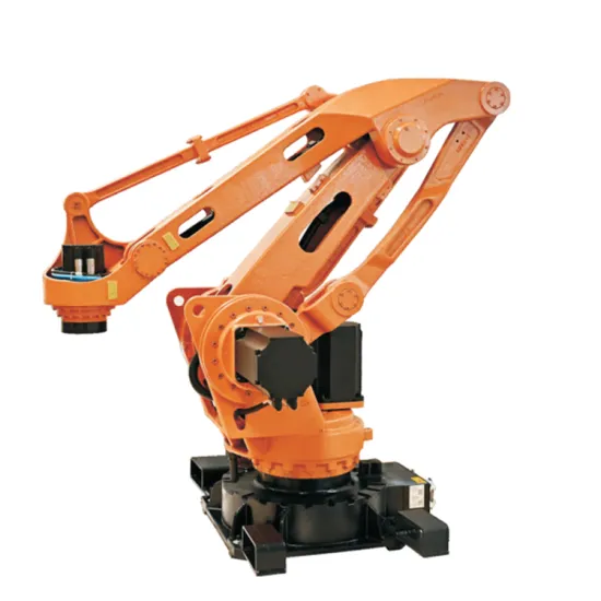 Step Palletizing Robot SP120/2400 - 120 Kg Payload, 2403mm Arm Length, 4 Axis Robot Arm with Gripper