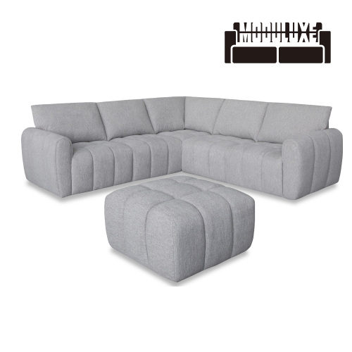 Set Sofa Modular Alva Kontemporer dengan Pelapis Premium