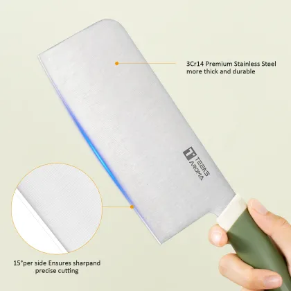 Multifunctional Kitchen Knife Set with PP Cutting Board - 7 Pieces Chef Knife Set