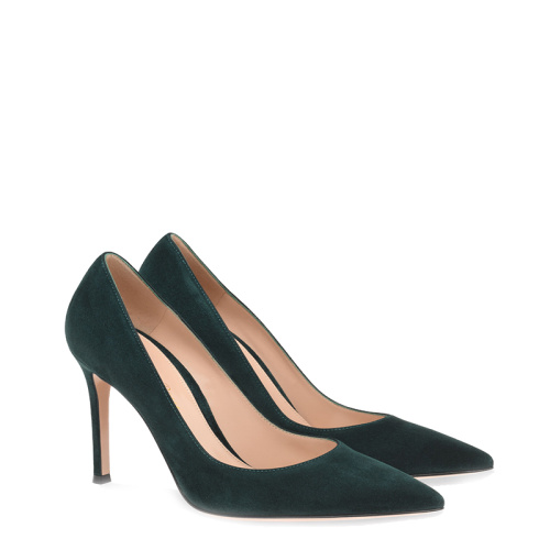 Luxurious Women's High Heels with Faux Fur Design