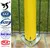 PVC coated peachs quare cylinder and shapes postfence post