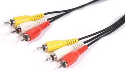 Customize 3 RCA to RCA Stereo Audio Video AV Cable