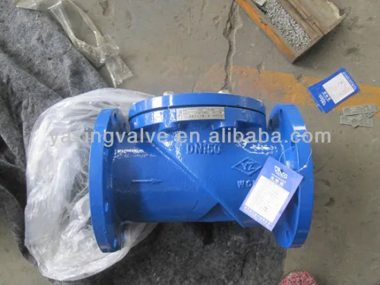 check valve swing type resilient seated