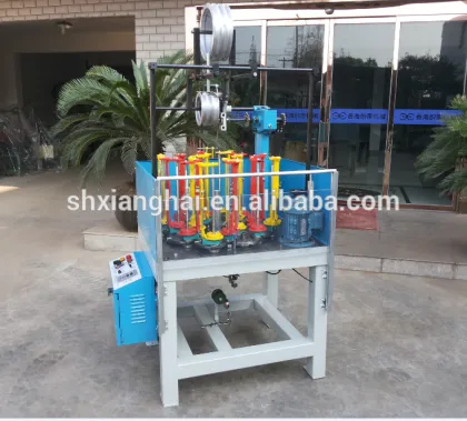 16 spindle polypropylene fiber rope making machine/mountaineering ropes braiding machine GX180-16-1