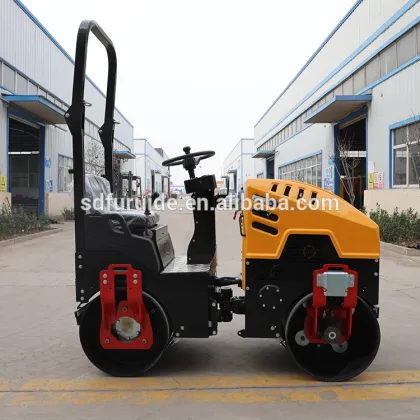 1 Ton Construction Double Drum Road Roller