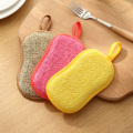 Bearfamily Microfiber Sponge Dish Clean Microfiber Scrubber