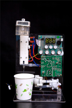 Instant heating test module for water dispenser