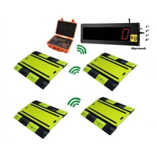 Top Sale Cheap Aluminum-Alloy Hermetically Sealed Truck Axle Scales