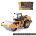 1:50 Road Roller Alloy Engineering Car Simulation Roller Model Toy For Home Decor Boys Birthdaty Gifts - Static Model