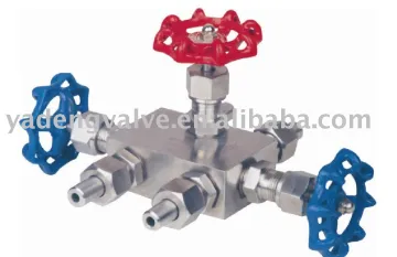 3-way valve manifold,instrument valve,needle valve