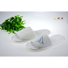 Terry Cloth Velvet Hotel Slippers