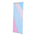 L banner stand in alluminio personalizzato