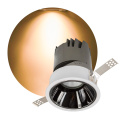Einstellbarer 12W LED -Einbautendecke Spotlight Cob Downlight