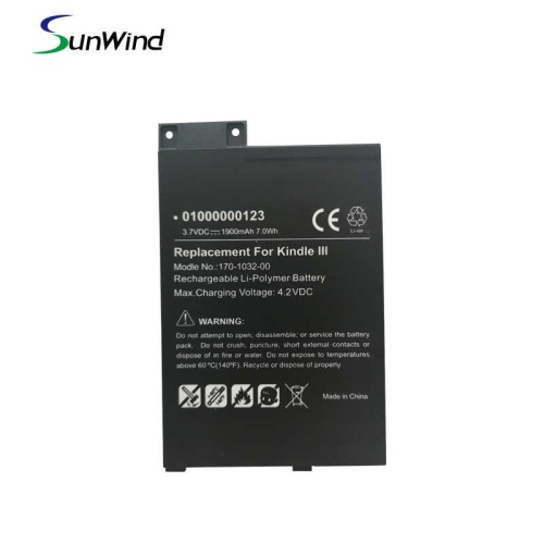 Replacement Amazon e-book reader kindle 3 batteries