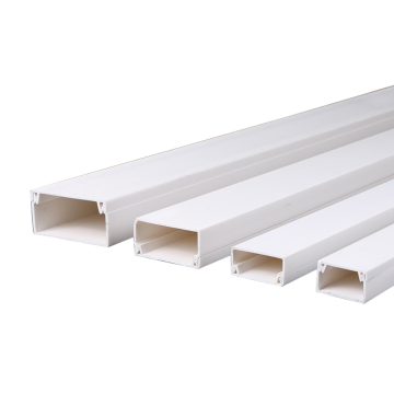 Quality Assurance Heat Resistant White PVC Cable Trunking