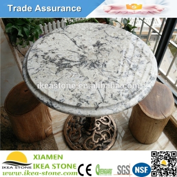 Persa Pearl Stone Oval Granite Top Dining Table