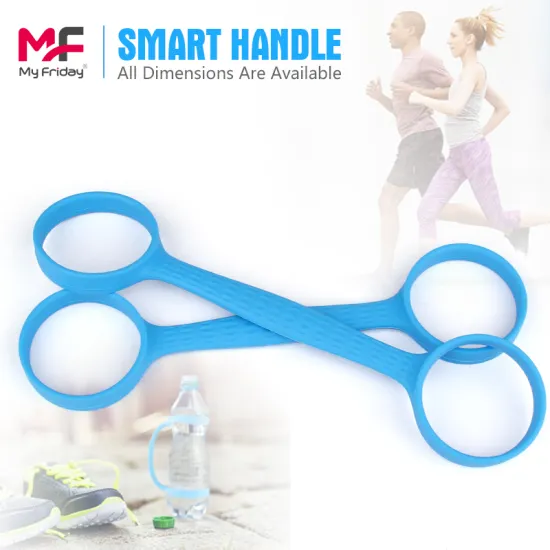Alibaba wholesale clear plastic bottle carry handle