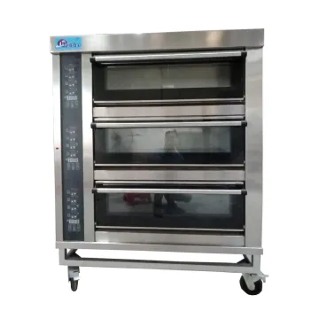 Baking Equipment Gas Deck Oven with 9 Trays for Bread Making Machine