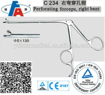 Arthroscopy perforating punchforceps, orthopedics instruments