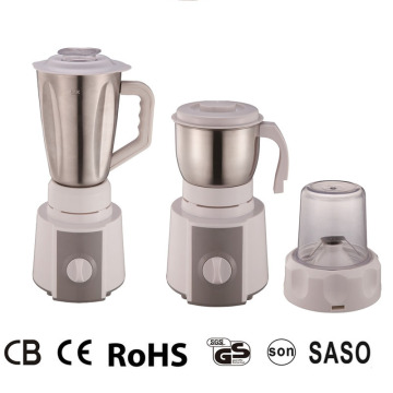 Hot sell stainless steel jar 3in1 food blender