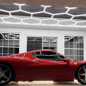 Wholesale LED Hexagonal Garage Light - 2021 Design, High Quality 6500k, ZT/C202, Perfect for Car Detailing and Working Light