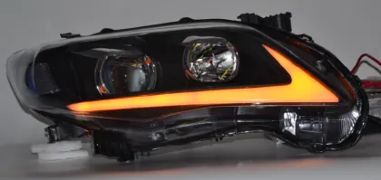 MAICTOP Auto Spare Parts LED Dynamic Moving Headlight for Toyota Corolla 2012