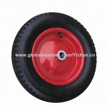 3.00-8 Solid Wheel with Steel Rim, Ball Bearing and 210kPa Maximum Load