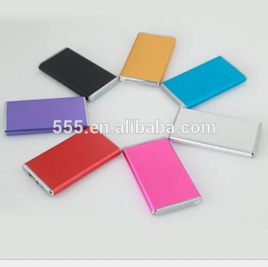4000mah water table menu power bank