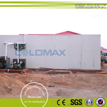cold storage room for vegetables fruits meat chicken
