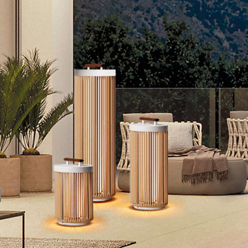 IP65 Waterproof Solar Rechargeable LED Lantern for Camping and Garden Use