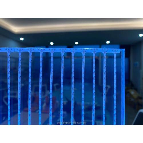 Transparent glass led display big screen P10